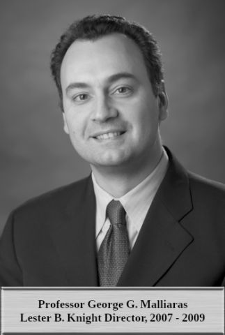 Professor George G. Malliaras Lester B. Knight Director, 2007 - 2009